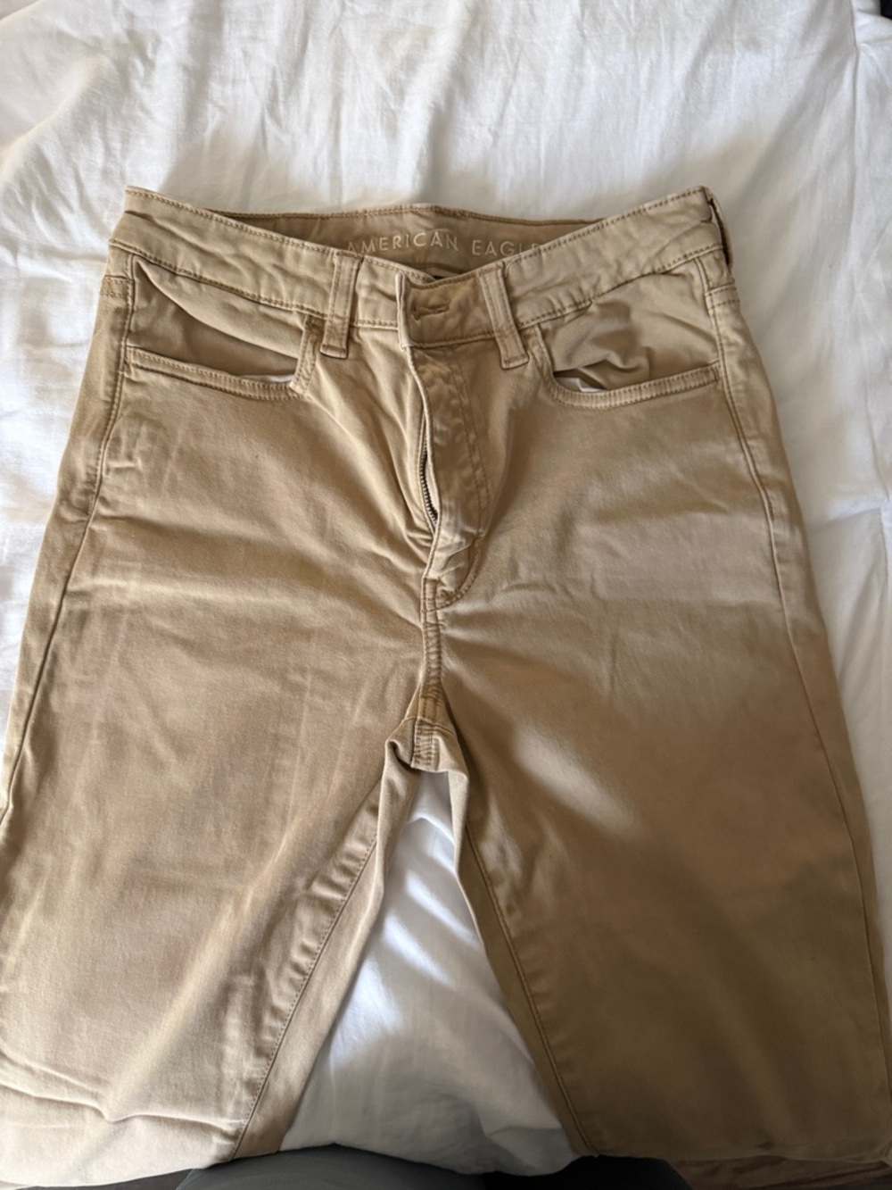 American Eagle Outfitters Women's Skinny Jeans - Tan